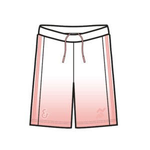 Short de basket Zéro x Sakana extérieur recto