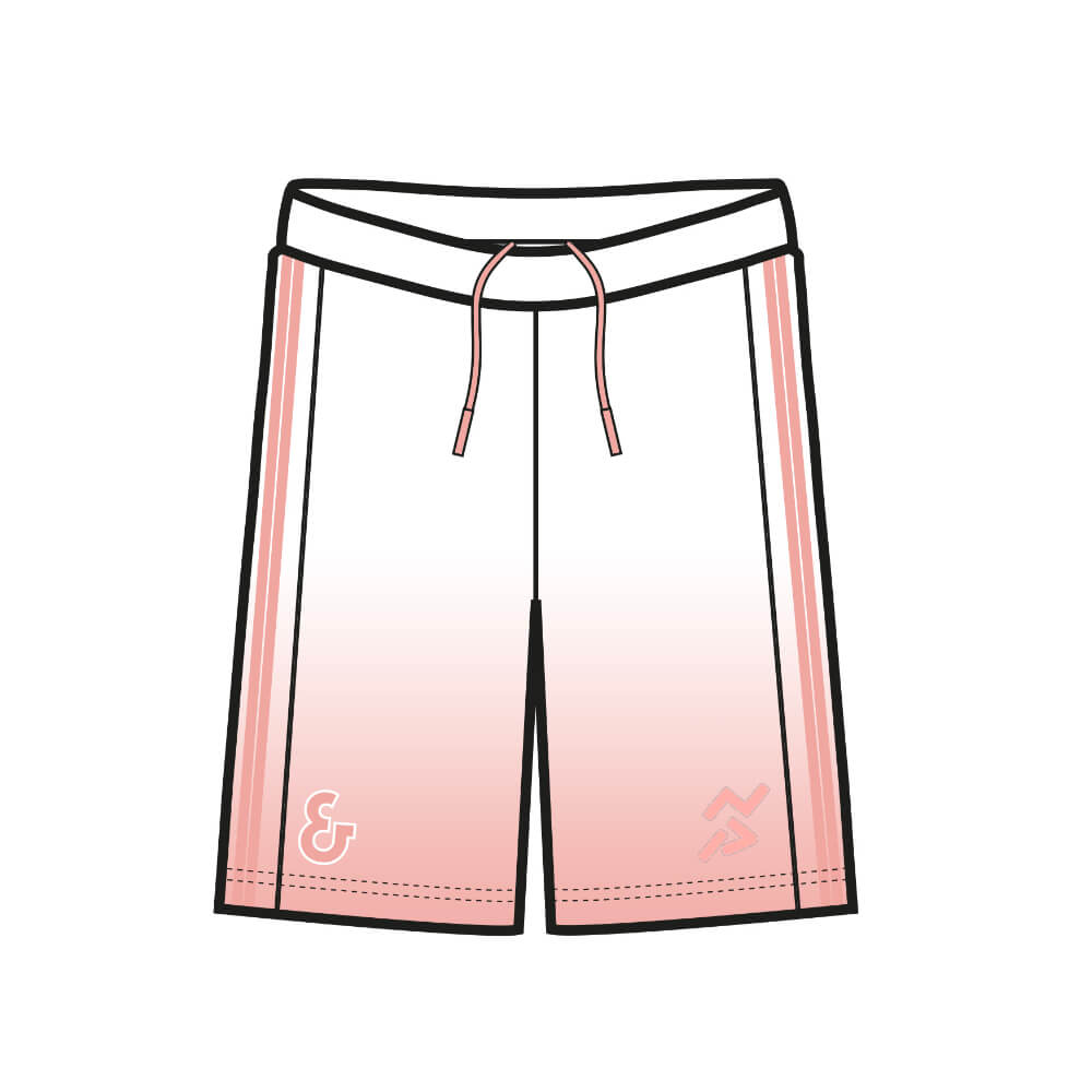 Short de basket Zéro x Sakana extérieur recto