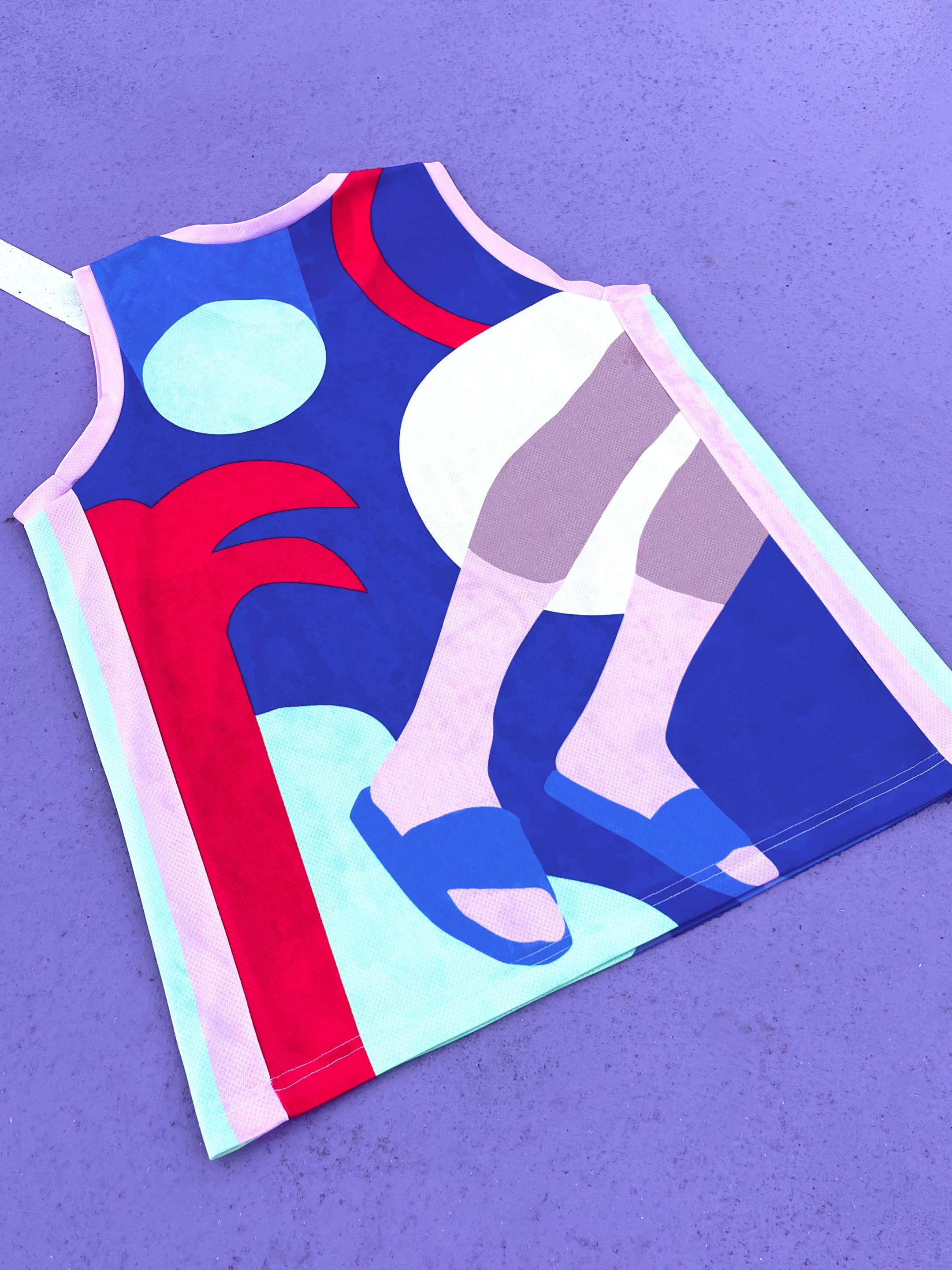 Saison 2023 : quel bilan après notre première année d’existence ? 2 Maillot de basketball Zéro x Elsa Martino (Verso)