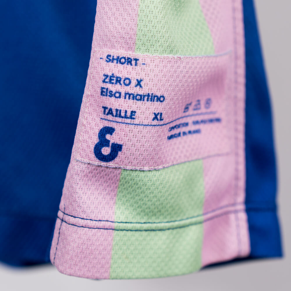 Short de basket Elsa Martino x Zéro Basketball – Focus 3 Short de basket Elsa Martino x Zéro Basketball - Focus 3