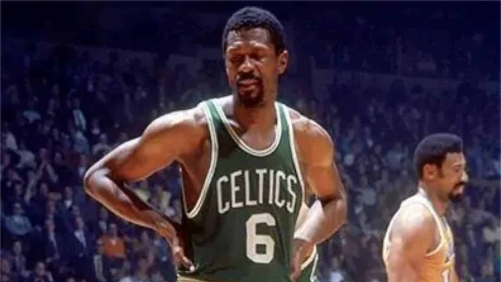 Top 10 des maillots NBA retirés que chaque fan doit connaître 9 Maillots NBA retirés - Bill Russell #6 - Zéro Basketball