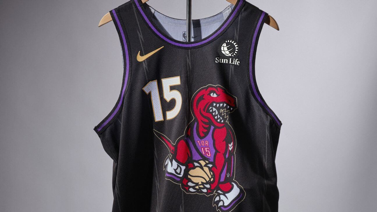 Toronto Raptors Maillot NBA City Édition saison 2024/2025 - Zéro Basketball Toronto Raptors Maillot NBA City Édition saison 2024/2025 - Zéro Basketball